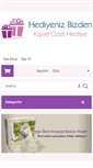Mobile Screenshot of hediyenizbizden.com